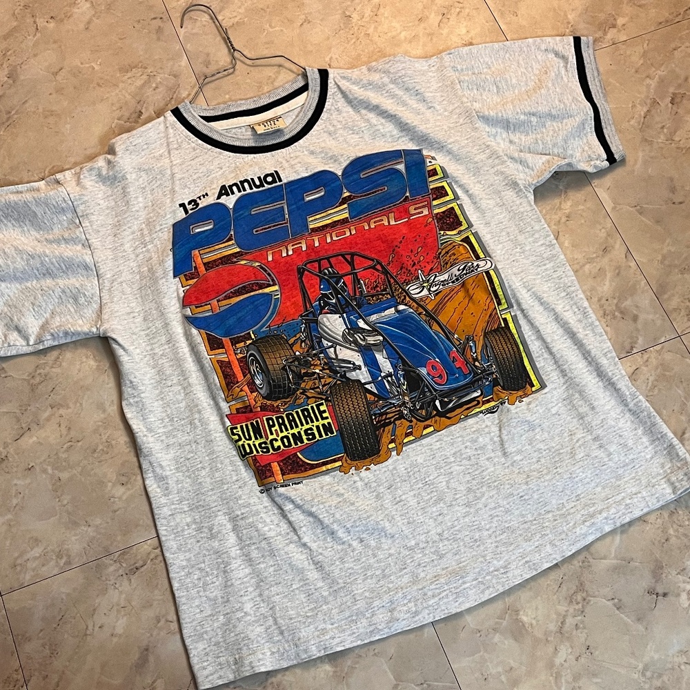 Vintage 1994 Fireman’s Midget Nationals Championship Racing Tshirt Large RARE